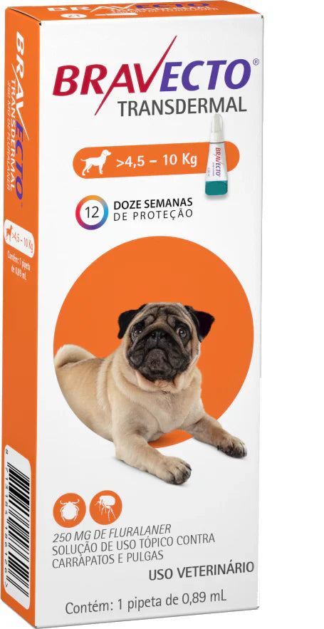 Antipulgas e Carrapatos MSD Bravecto para Cães