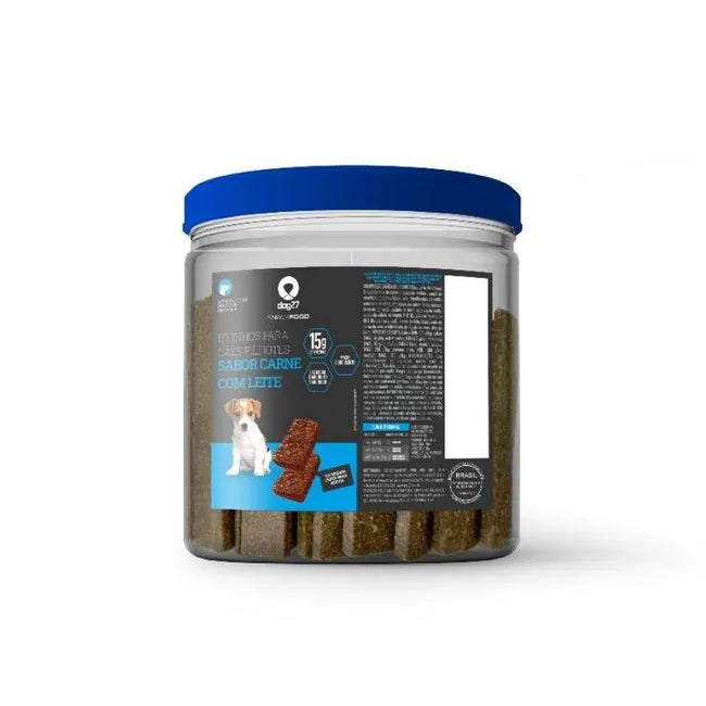 Bifinho petisco saboroso dog27 super prem. cães filhotes 1kg